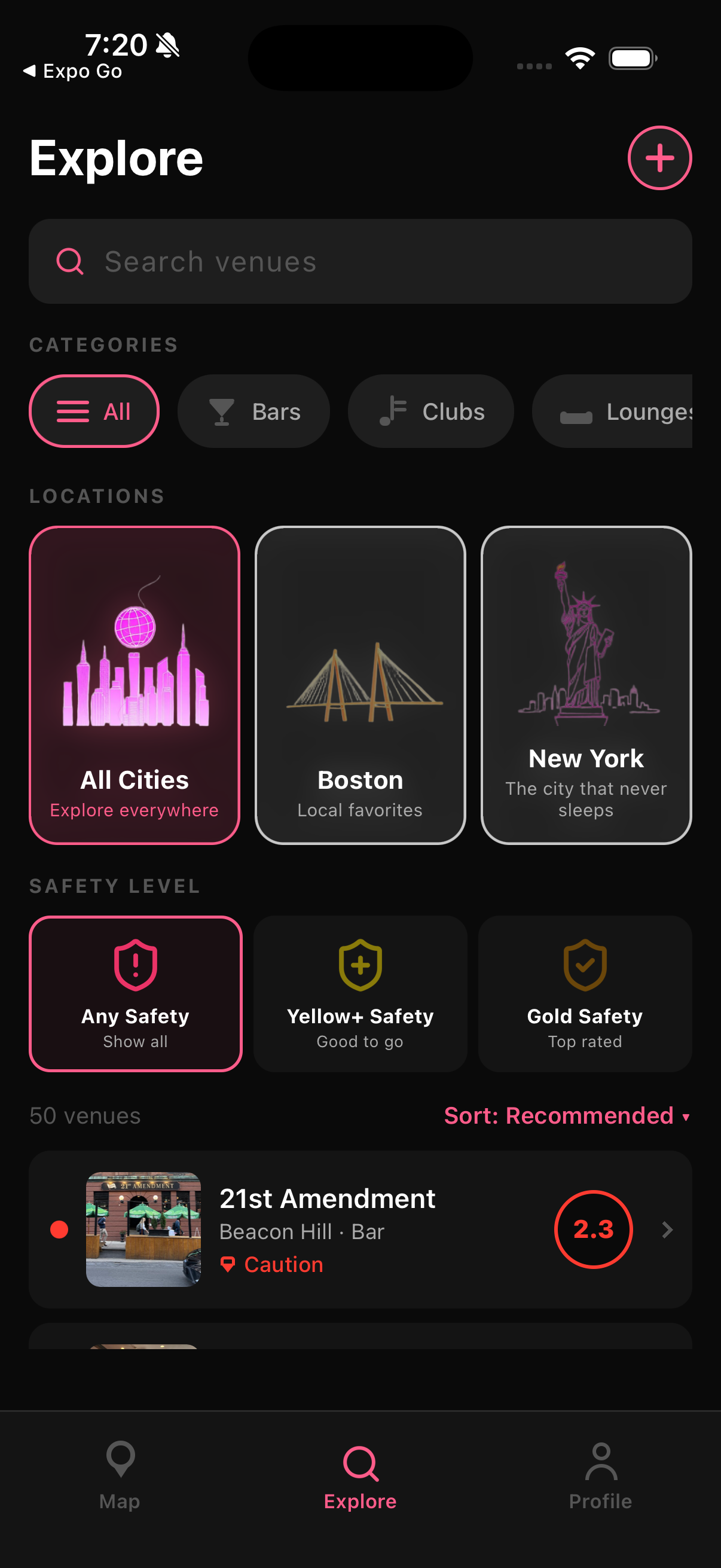 Explore by City