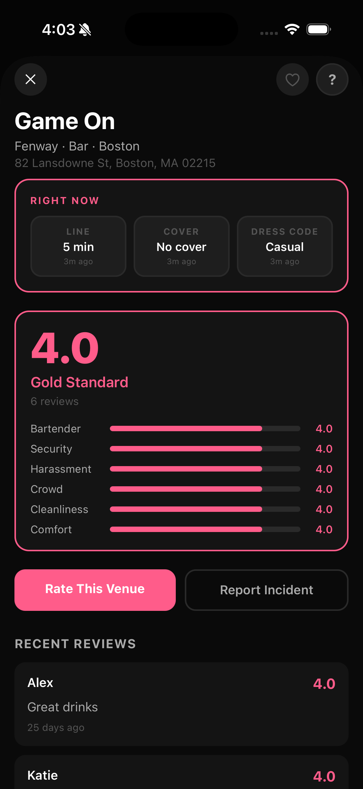 Venue Profile